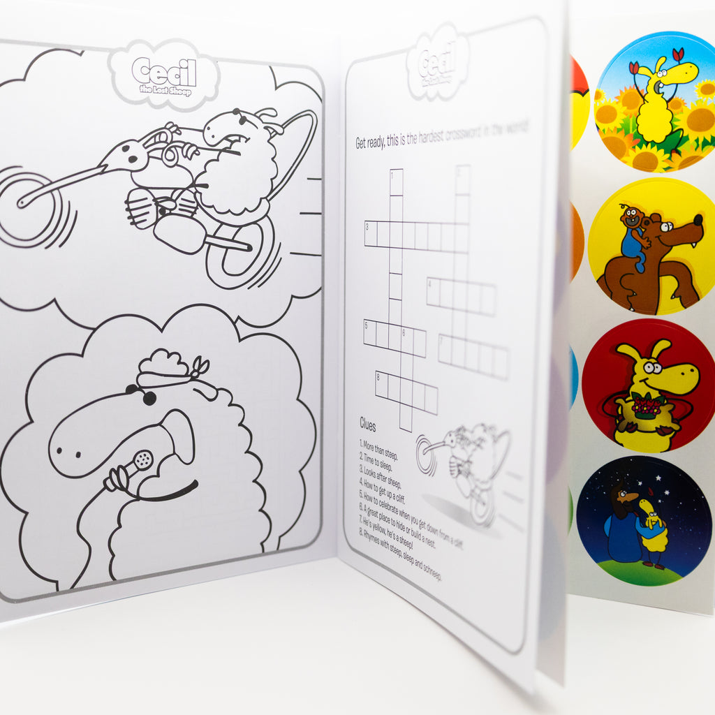 Cecil Activity Book