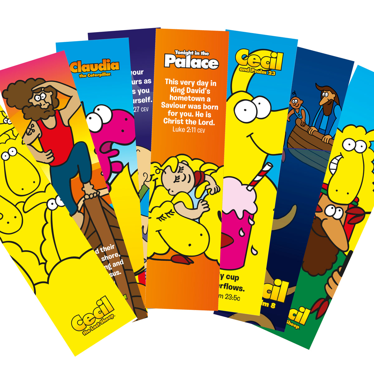 Bookmarks (pack of 8 assorted)